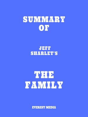 cover image of Summary of Jeff Sharlet's the Family